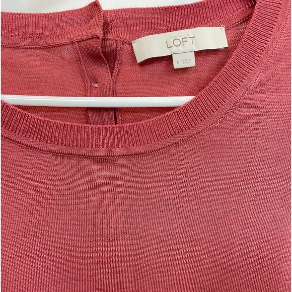 (EUC) Loft 3/4 sleeve shirt - Picture 3 of 5